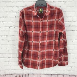 Modern Amusement tribal print flannel shirt Med